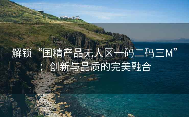 解锁“国精产品无人区一码二码三M”：创新与品质的完美融合